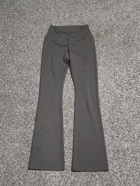 ALO YOGA Womens Like New Dark Brown Flare Pants! Sz Small 33" Inseam!